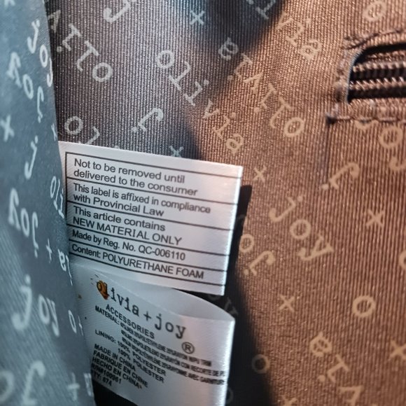 NWOT Oliva +Joy Crossbody Accordian style Salmon/Pink Purse - Picture 2 of 10